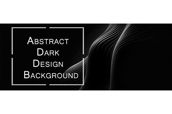 Abstract Dark Design Background for Creative Projects