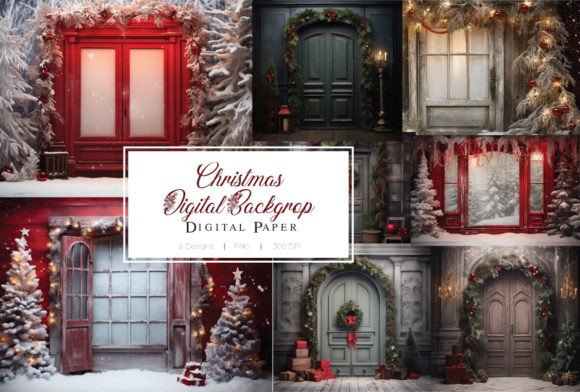 Christmas Digital Backdrop Background: The Ultimate Solution for Festive Design Projects