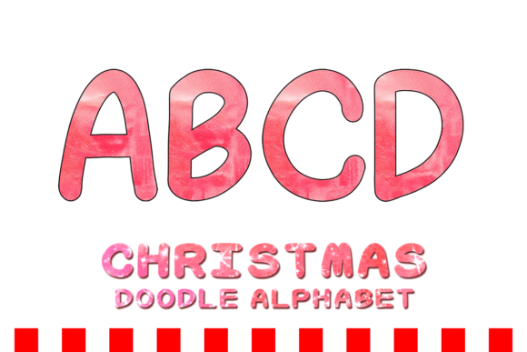 Christmas Doodle Alphabet Letter 157: The Ultimate Creative Asset for Your Holiday Projects