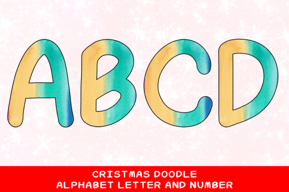 Christmas Doodle Alphabet Letter 62: The Secret Weapon for Festive Creative Projects