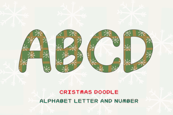 Christmas Doodle Alphabet Letter 7: The Versatile Asset for Your Next Creative Project
