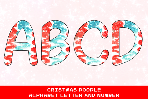 Christmas Doodle Alphabet Letter 76: The Ultimate Creative Spark for Your Holiday Projects