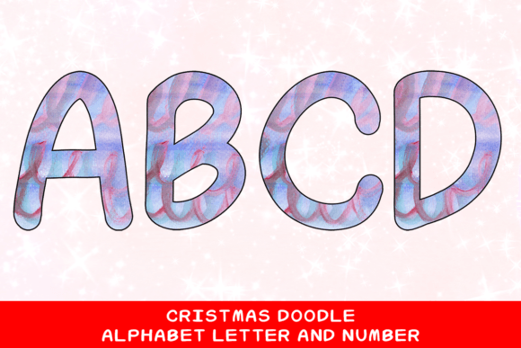 Christmas Doodle Alphabet Letter 94: The Ultimate Design Asset