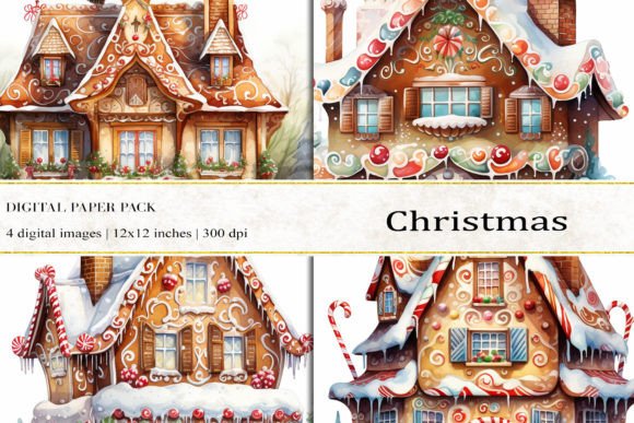 Christmas Home Digital Papers: A Strategic Asset for Creative and Business Projects
