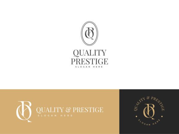 Classic Luxury Letter QP Business Logo