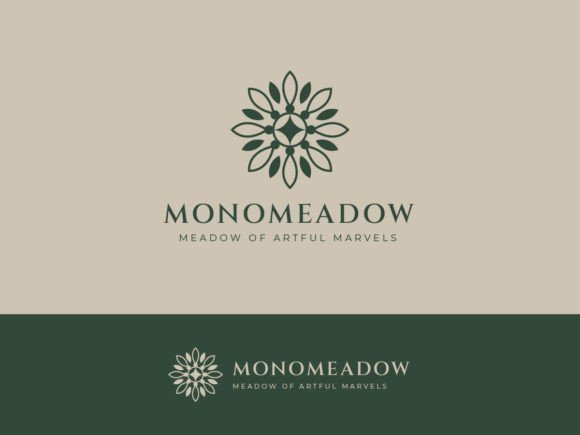 Meadow Flower Business Logo Template: Capturing Untamed Beauty for Your Brand