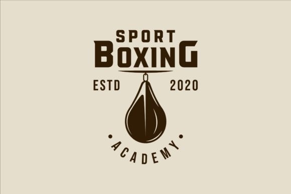 The Ultimate Speed Punch Bag Logo Vintage Vector: A Retro Design for Modern Boxing Brands