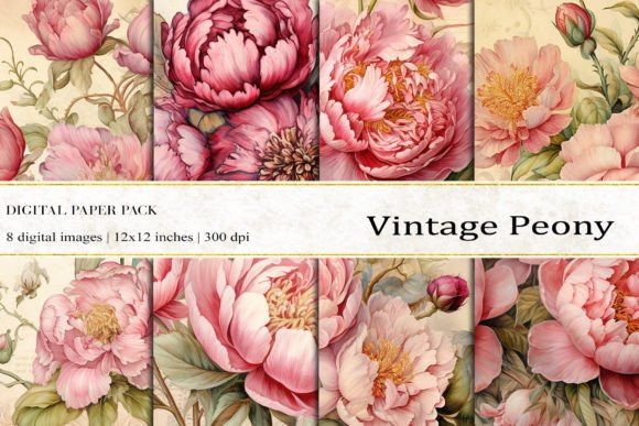 Vintage Peony Digital Papers: A Practical Guide to Selection and Application